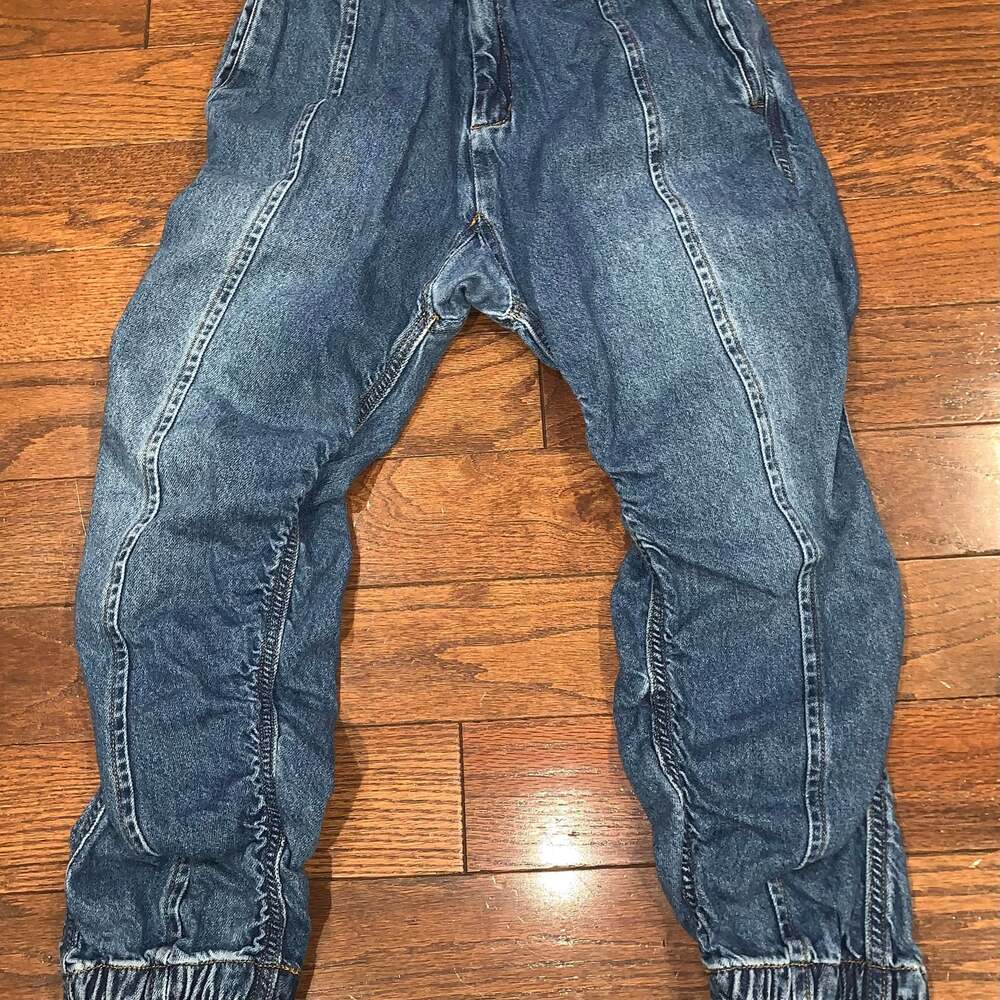 John John Women’s Jeans BR 34 US 0-2‎ Blue Denim 90s Style Made in Brazil